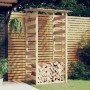 Pergola with impregnated pine wood roof 100x90x200 cm by vidaXL, Pergolas, arches and garden trellises - Ref: Foro24-318380, ...