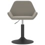 Light Gray Velvet Kitchen Stool by vidaXL, Kitchen stools - Ref: Foro24-339362, Price: 72,04 €, Discount: %