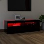 Mueble de TV con luces LED negro 120x35x40 cm de vidaXL, Muebles TV - Ref: Foro24-804374, Precio: 79,16 €, Descuento: %