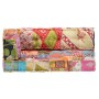 Puf patchwork de tela de vidaXL, Cojines para sillas y sofás - Ref: Foro24-249424, Precio: 240,09 €, Descuento: %