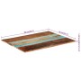 Tablero de mesa rectangular madera maciza 70x90 cm 15-16 mm de vidaXL, Tableros para mesas - Ref: Foro24-286050, Precio: 83,8...