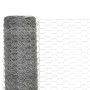 Alambrada de gallinero acero galvanizado plateado 25x1,5 m de vidaXL, Paneles de vallas - Ref: Foro24-143325, Precio: 60,55 €...