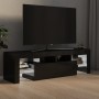 TV-Schrank mit LED-Leuchten glänzend schwarz 140x36,5x40 cm von vidaXL, TV-Möbel - Ref: Foro24-804371, Preis: 159,26 €, Rabat...