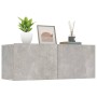 TV furniture 2 pcs engineered wood gray concrete 80x30x30 cm by vidaXL, TV Furniture - Ref: Foro24-804539, Price: 64,38 €, Di...