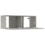 Muebles de TV 2 uds madera ingeniería gris hormigón 80x30x30 cm de vidaXL, Muebles TV - Ref: Foro24-804539, Precio: 64,38 €, ...