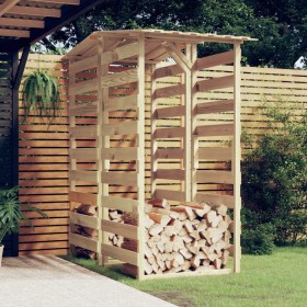 Pergolas with roof 2 pcs impregnated pine wood 100x90x200 cm by vidaXL, Pergolas, arches and garden trellises - Ref: Foro24-3...