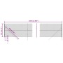 Silver wire fence 1.4x25 m by vidaXL, fence panels - Ref: Foro24-154011, Price: 117,99 €, Discount: %