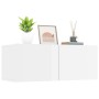 TV furniture 2 units engineered wood glossy white 80x30x30 cm by vidaXL, TV Furniture - Ref: Foro24-804541, Price: 88,86 €, D...