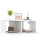 TV furniture 2 units engineered wood glossy white 80x30x30 cm by vidaXL, TV Furniture - Ref: Foro24-804541, Price: 88,86 €, D...