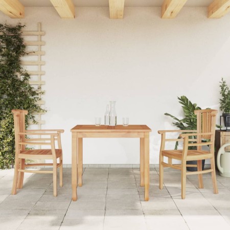 Garden dining set 3 pieces solid teak wood by vidaXL, Garden sets - Ref: Foro24-3155759, Price: 345,42 €, Discount: %