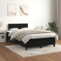 Box spring bed with black velvet mattress 120x200 cm by vidaXL, Beds and slatted bases - Ref: Foro24-3141475, Price: 390,43 €...