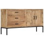 Massivholz Mango Sideboard 140x35x75 cm von vidaXL, Sideboards - Ref: Foro24-249857, Preis: 741,08 €, Rabatt: %