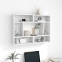 White plywood wall shelf 75x16x55 cm by vidaXL, Shelves and shelves - Ref: Foro24-803002, Price: 36,71 €, Discount: %