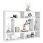 White plywood wall shelf 75x16x55 cm by vidaXL, Shelves and shelves - Ref: Foro24-803002, Price: 36,71 €, Discount: %