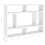 Wandregal Sperrholz weiß 75x16x55 cm von vidaXL, Regale und Regale - Ref: Foro24-803002, Preis: 36,71 €, Rabatt: %