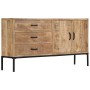 Massivholz Mango Sideboard 140x35x75 cm von vidaXL, Sideboards - Ref: Foro24-249857, Preis: 741,08 €, Rabatt: %