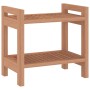 Mesa auxiliar de baño madera maciza de teca 45x30x45 cm de vidaXL, Accesorios para el baño - Ref: Foro24-340753, Precio: 46,4...