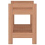 Solid teak wood bathroom side table 45x30x45 cm by vidaXL, Bathroom accessories - Ref: Foro24-340753, Price: 46,48 €, Discoun...