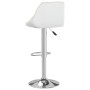 Kitchen stools 2 units cream and white synthetic leather by vidaXL, Kitchen stools - Ref: Foro24-335243, Price: 128,99 €, Dis...