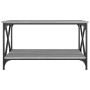 Sonoma gray wood and iron coffee table 80x50x45 cm by vidaXL, Coffee table - Ref: Foro24-823320, Price: 51,99 €, Discount: %