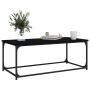 Mesa de centro madera contrachapada y hierro negro 102x50x40 cm de vidaXL, Mesas de centro - Ref: Foro24-823297, Precio: 52,1...