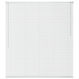 White aluminum blind 100x130 cm by vidaXL, Blinds and blinds - Ref: Foro24-242790, Price: 27,99 €, Discount: %