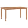 Garden dining set 7 pieces solid teak wood by vidaXL, Garden sets - Ref: Foro24-3155780, Price: 785,34 €, Discount: %