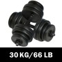 Dumbbell set 2x15 kg by vidaXL, free weight - Ref: Foro24-90267, Price: 83,99 €, Discount: %