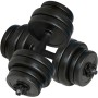 Dumbbell set 2x15 kg by vidaXL, free weight - Ref: Foro24-90267, Price: 83,99 €, Discount: %