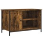 Smoked oak plywood TV cabinet 80x40x50 cm by vidaXL, TV Furniture - Ref: Foro24-832770, Price: 53,99 €, Discount: %