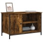 Smoked oak plywood TV cabinet 80x40x50 cm by vidaXL, TV Furniture - Ref: Foro24-832770, Price: 53,99 €, Discount: %