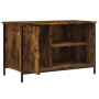 Smoked oak plywood TV cabinet 80x40x50 cm by vidaXL, TV Furniture - Ref: Foro24-832770, Price: 53,99 €, Discount: %