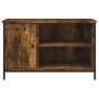 Smoked oak plywood TV cabinet 80x40x50 cm by vidaXL, TV Furniture - Ref: Foro24-832770, Price: 53,99 €, Discount: %