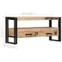 Mueble de TV de madera maciza de mango 100x30x45 cm de vidaXL, Muebles TV - Ref: Foro24-249858, Precio: 167,06 €, Descuento: %