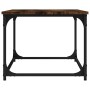 Smoked oak wood and iron coffee table 80x50x40 cm by vidaXL, Coffee table - Ref: Foro24-823294, Price: 30,99 €, Discount: %