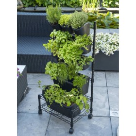 Nature Mobile vertical planter set by Nature, Pots and planters - Ref: Foro24-434649, Price: 83,22 €, Discount: %