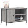 Sonoma gray plywood TV cabinet 80x40x50 cm by vidaXL, TV Furniture - Ref: Foro24-832771, Price: 57,31 €, Discount: %