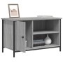 Mueble para TV madera contrachapada gris Sonoma 80x40x50 cm de vidaXL, Muebles TV - Ref: Foro24-832771, Precio: 55,99 €, Desc...