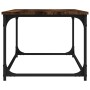 Smoked oak wood and iron coffee table 102x50x40 cm by vidaXL, Coffee table - Ref: Foro24-823299, Price: 54,99 €, Discount: %