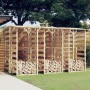 Pergolas with roof 6 pcs impregnated pine wood 100x90x200 cm by vidaXL, Pergolas, arches and garden trellises - Ref: Foro24-3...