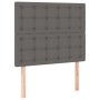 Headboards 2 units of gray synthetic leather 80x5x78/88 cm by vidaXL, Headboards and footboards - Ref: Foro24-3116408, Price:...