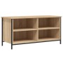 TV-Schrank aus Sonoma-Eichensperrholz, 100 x 40 x 50 cm von vidaXL, TV-Möbel - Ref: Foro24-832774, Preis: 58,55 €, Rabatt: %