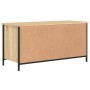 TV-Schrank aus Sonoma-Eichensperrholz, 100 x 40 x 50 cm von vidaXL, TV-Möbel - Ref: Foro24-832774, Preis: 58,55 €, Rabatt: %