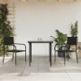 Garden dining set 3 pieces synthetic rattan and black steel by vidaXL, Garden sets - Ref: Foro24-3203272, Price: 177,19 €, Di...