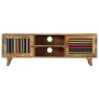 Solid mango wood TV cabinet 120x30x40 cm by vidaXL, TV Furniture - Ref: Foro24-249864, Price: 184,48 €, Discount: %