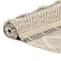 Hand-woven wool rug white/grey/black/brown 80x150 cm by vidaXL, Rugs - Ref: Foro24-284364, Price: 53,81 €, Discount: %