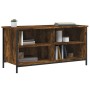 TV stand made of smoked oak plywood, measuring 100x40x50 cm. by vidaXL, TV Furniture - Ref: Foro24-832775, Price: 57,73 €, Di...