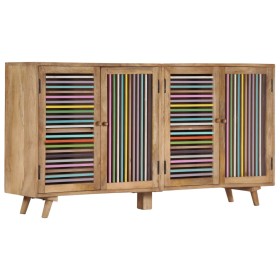 Aparador de madera maciza de mango 150x30x75 cm de vidaXL, Aparadores - Ref: Foro24-249865, Precio: 546,99 €, Descuento: %