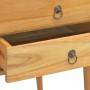 Desk with 2 drawers solid teak wood 110x52x75 cm by vidaXL, Desks - Ref: Foro24-340738, Price: 218,99 €, Discount: %