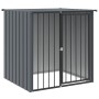 Dog house with black galvanized steel roof 110x103x109 cm by vidaXL, Dog kennels - Ref: Foro24-172347, Price: 137,69 €, Disco...